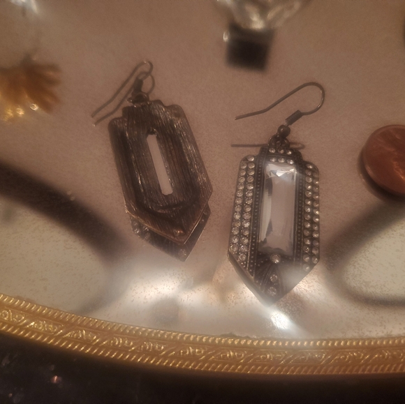Art deco earrings - Picture 2 of 2